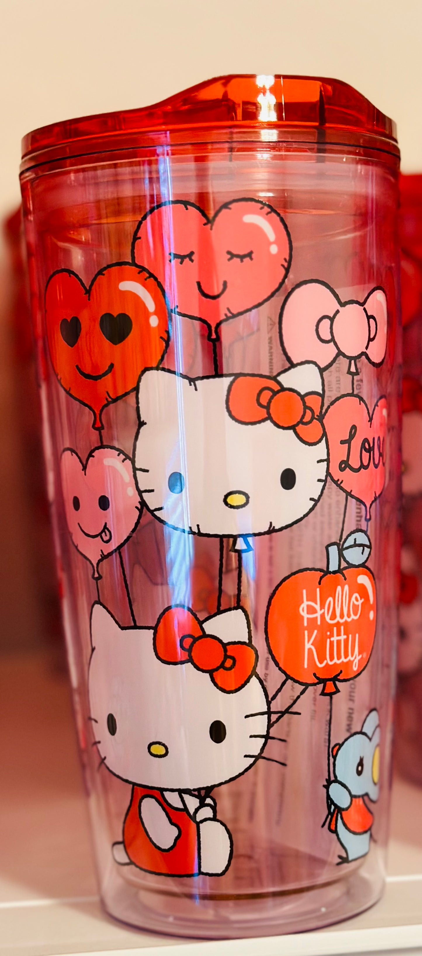 Sanrio Hello Kitty Heart Tumbler 20oz